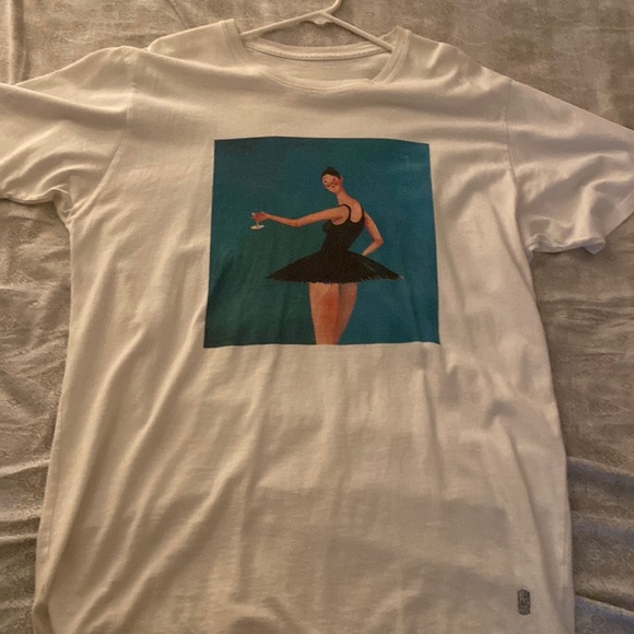 George condo ballerina for Kanye west my dark twisted fantasy shirt. XXL - Picture 1 of 3